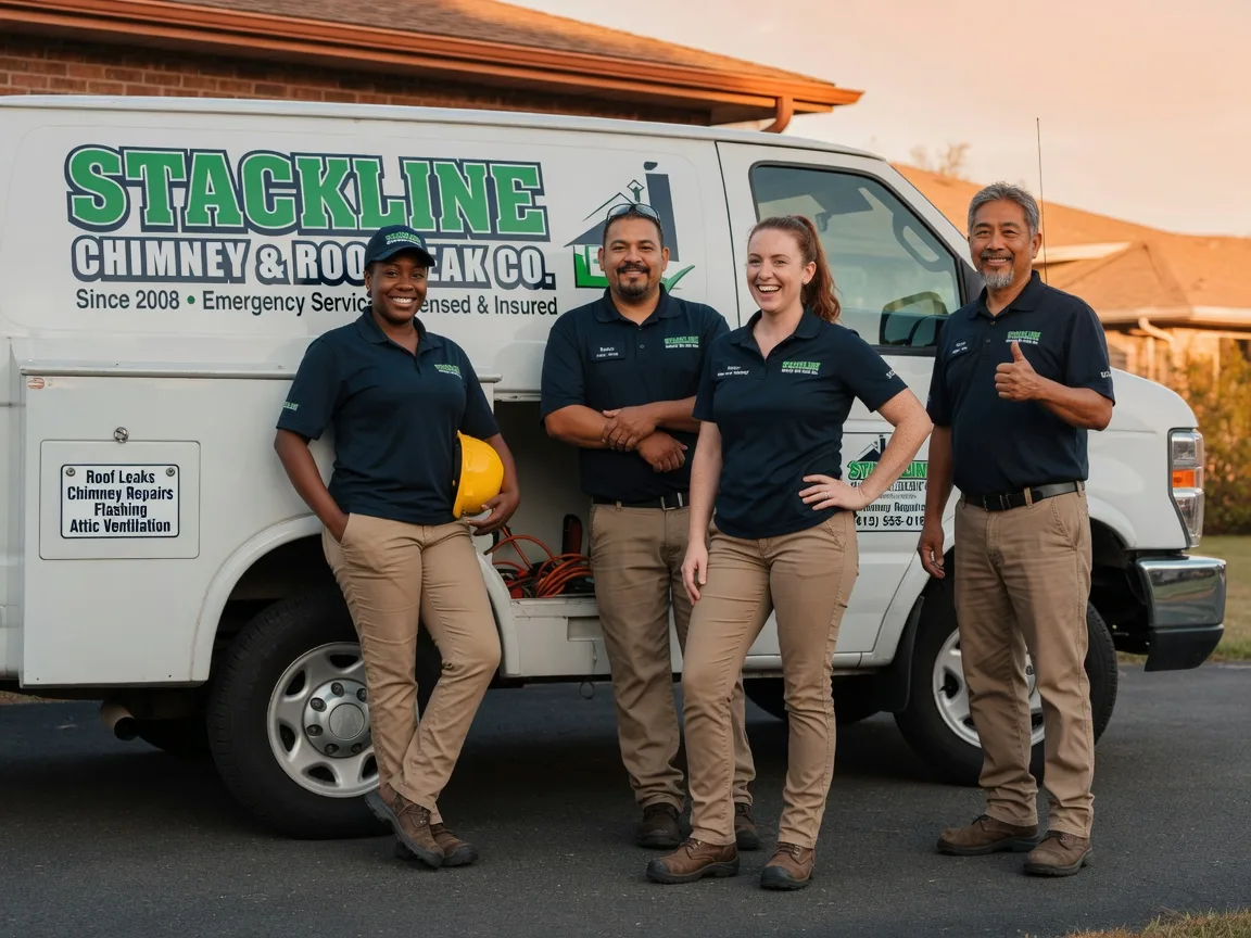 Chimney flashing repair company in Circle Pines, MN